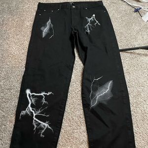 Boohoo lightning jeans